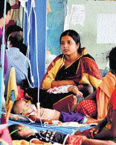 मालदा में अनजाने रोग का कहर, दहशत में लोग