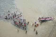 ब्यास नदी हादसा: 20 लापता छात्रों की तलाश दूसरे दिन भी जारी