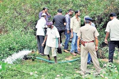 पटना ब्लास्ट: एनआइए के अफसर फोर्स के साथ पहुंचे सीठियो, तालाब और कुआं खंगाला