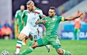 ईरान व नाइजीरिया मैच ड्रॉ