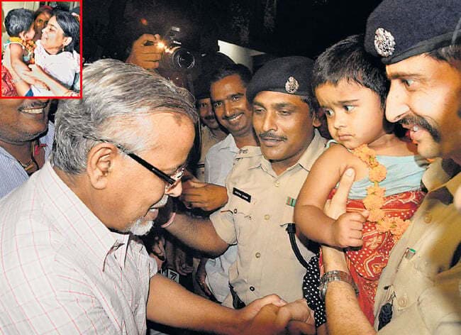 रिटायर्ड आइएएस की पोती 36 घंटे में मुक्त