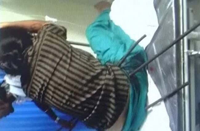 शरीर में घुसा तीन सरिया फिर भी जिंदा बची युवती