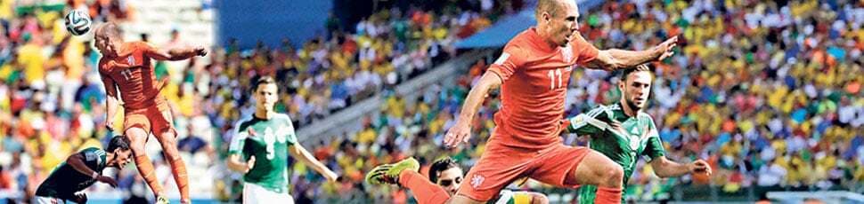 फीफा विश्व कप:मेक्सिको को हराकर नीदरलैंड क्वार्टर फाइनल में