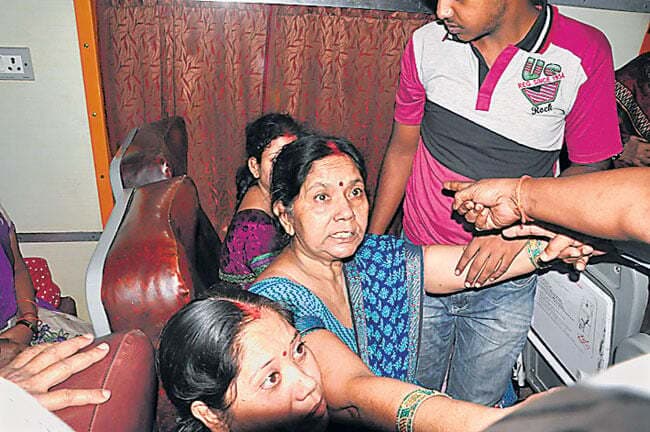 रांची-पटना जनशताब्दी एक्सप्रेस की एसी बोगी में डकैतों का उत्पात