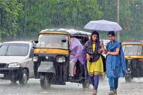 अगले पांच दिनों तक रुक-रुक कर होती रहेगी बारिश