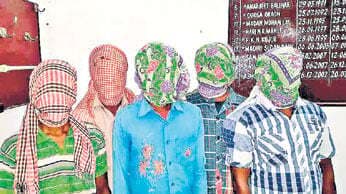 छापामारी में खूंटी पुलिस को मिली कामयाबी पांच उग्रवादी गिरफ्तार