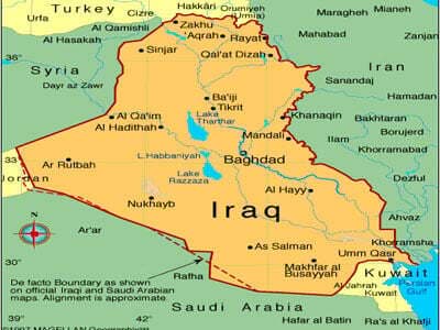 इराकी जनरल की गोलीबारी में मौत