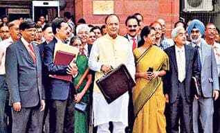 बजट में भाजपा के घोषणापत्र की छाप