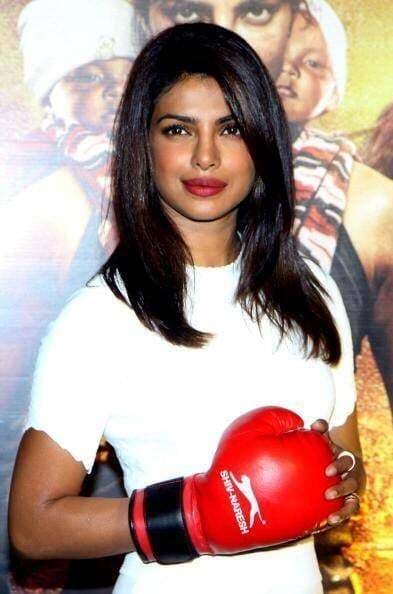 मेरीकॉम प्रियंका बिजी हैं आजकल