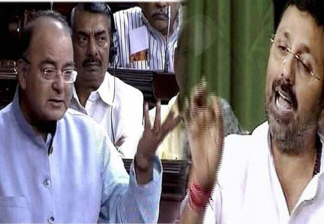 जेटली ने निशिकांत का दिया करारा जवाब कहा,आपके जिंदा रहते आयेगा ब्लैक मनी