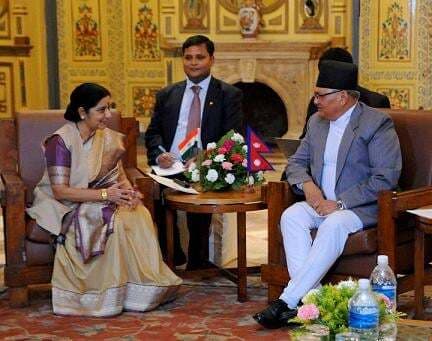 सफल रही सुषमा की नेपाल यात्रा, आपसी संबंधों  में ताजगी का भरोसा