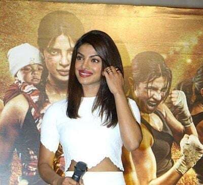 ''मैरी कॉम'' में प्रियंका ने खाये मुक्के