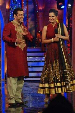 वाह सानिया इसे बोलते हैं ''कि‍क''-दबंग सलमान