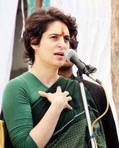 कांग्रेस कार्र्यकर्ताओं ने पार्टी नेतृत्व से प्रियंका गांधी को आगे करने की मांग की