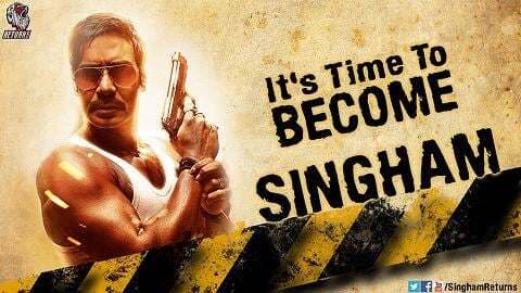 पहले ही दिन ''किक'' पर भारी पडी की ''सिंघम रिटर्न्स''