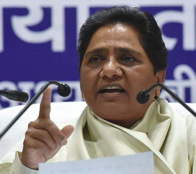मायावती ने मोदी पर साधा निशाना, पूछा,100 दिन बाद कहां हैं अच्‍छे दिन?