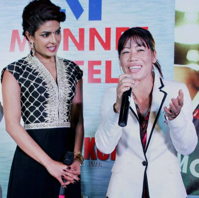 प्रियंका चोपडा बनें बॉक्सिंग एकाडमी की ब्रांड एंबेसेडर-मैरी कोम