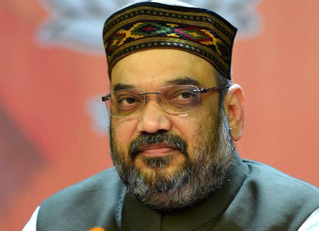 अमित शाह के भड़काऊ बयान पर आरोप पत्र दायर