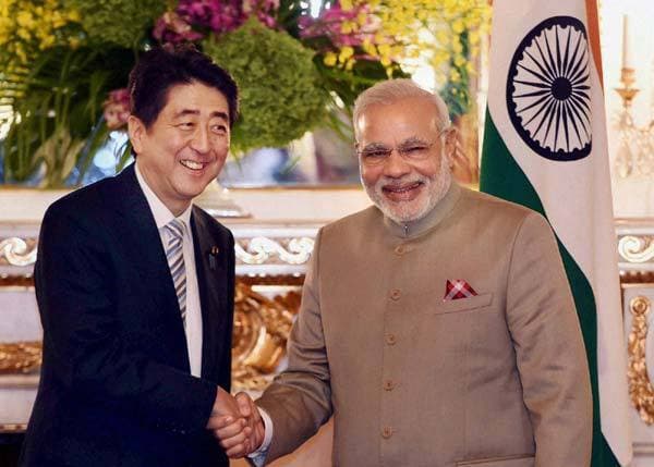 मोदी ने दी जापानी प्रधानमंत्री को जन्‍मदिन की बधाई