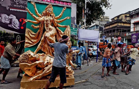 महालया आज, कलश स्थापन कल