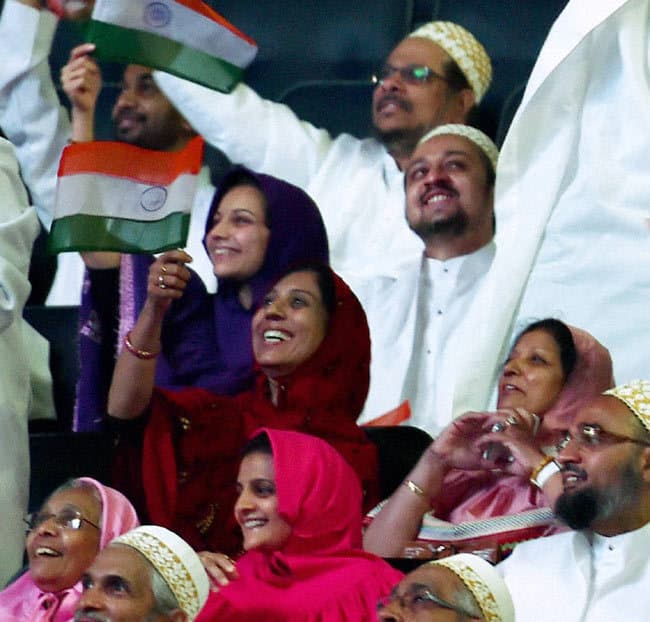 मोदी को सुनने के लिए जुटे लोगों में 100 बोहरा मुसलमान शामिल