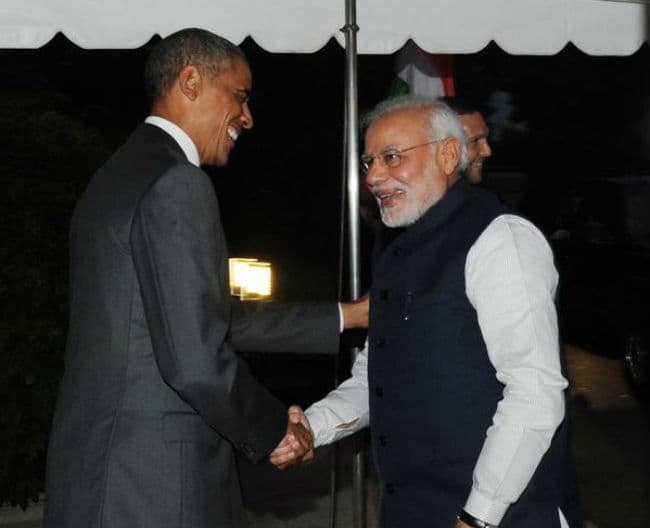मोदी-ओबामा ने की 90 मिनट तक बातचीत
