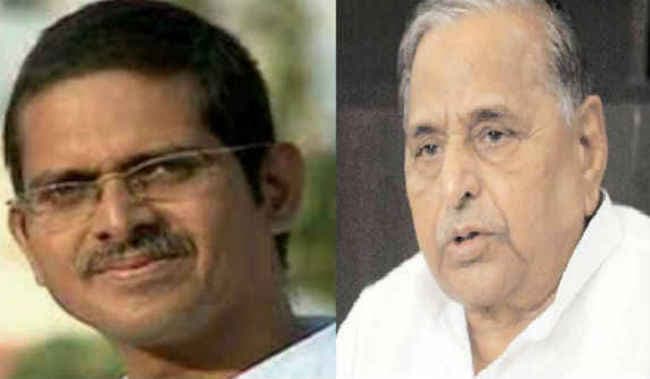 IPS अमिताभ ठाकुर को घमकाने के आरोप में मुलायम के खिलाफ FIR दर्ज