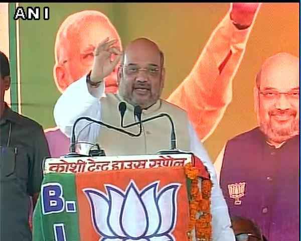 नीतीश के एक कंधे पर जंगलराज और दूसरे पर भ्रष्टाचार बैठा है : अमित शाह