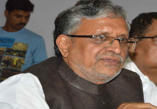 क्या गौमांस को राष्ट्रीय आहार घोषित कराना चाहते है नीतीश : सुशील मोदी