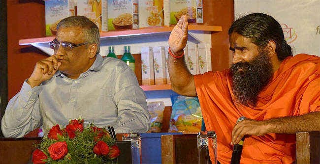 15 रुपये में बाबा रामदेव का नूडल्‍स, "झटपट पकाओ और बेफिक्र खाओ"