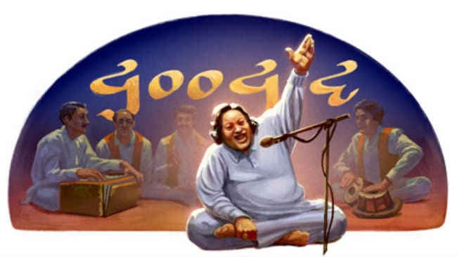 VIDEO : गूगल ने डूडल बनाकर किया सूफी गायक नुसरत फतेह अली खान को याद