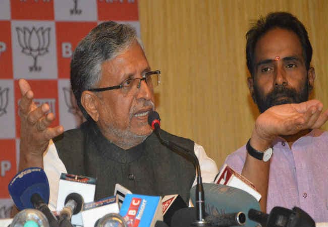 अपराध का महिमा मंडन कर रहे हैं लालू : सुशील मोदी