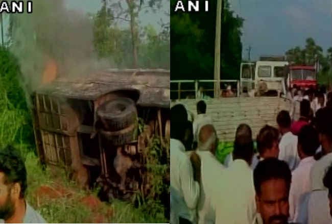 आंध्र प्रदेश दुर्घटना : 15 लोगों की मौत