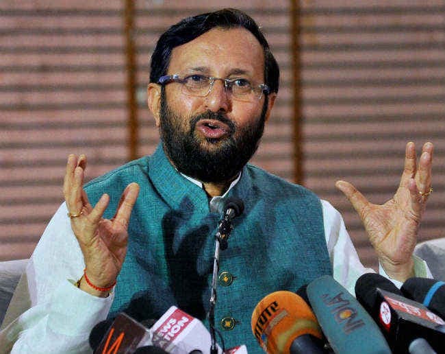 कांग्रेस देश में सबसे बड़ी सांप्रदायिक पार्टी : जावडेकर