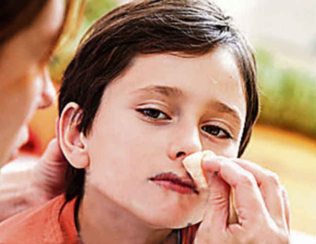 जब बच्चे के नाक से आने लगे खून
