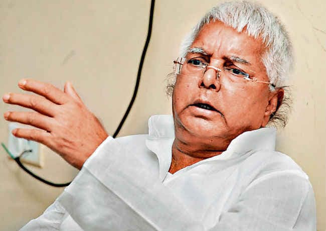 भाजपा आरएसएस का मुखौटा : लालू प्रसाद