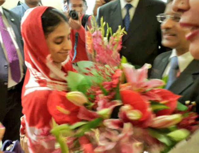 सुषमा स्वराज ने कहा- भारत की बेटी का स्वागत