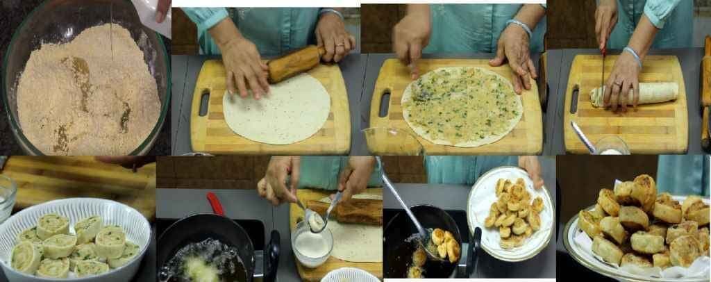 चटपटी आलू बाकरवड़ी