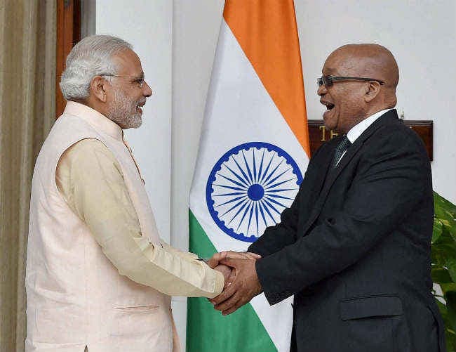 अफ्रीकी नेताओं के सम्मान में मोदी का रात्रिभोज