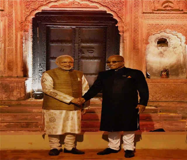 जैकब जुमा ने भारत से मजबूत रिश्तों की वकालत की