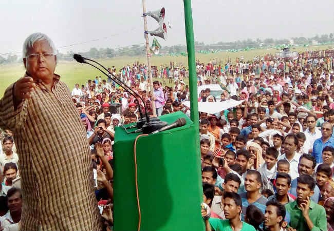 झूठ की रोटी से पूरे देश का पेट भर सकते हैं मोदी : लालू