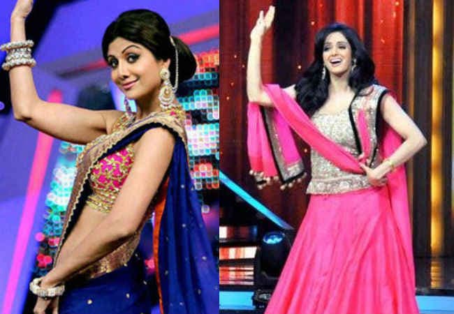 VIDEO : शिल्‍पा शेट्टी और श्रीदेवी ने लगाये ''प्रेम रतन...'' गाने पर ठुमके