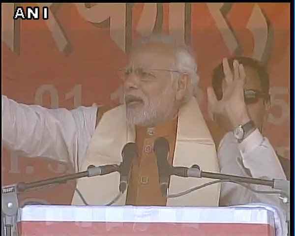 कांग्रेस और लालू को भगाने के बाद अब जनता नीतीश को बिहार से भगाएगी : मोदी