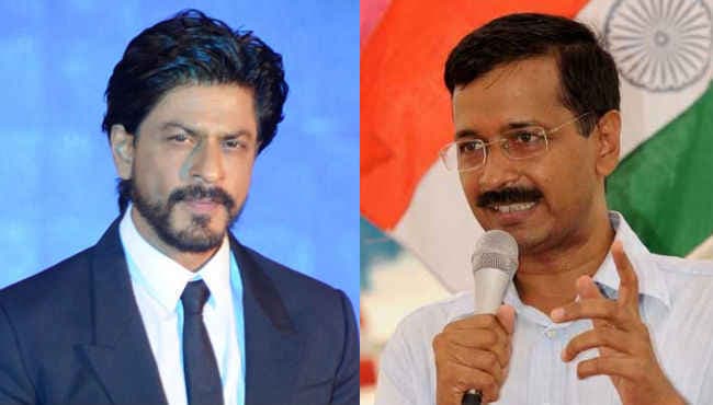 शाहरुख के बचाव में आये केजरीवाल, बोले,'' आप पर गर्व...''