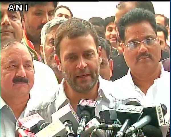 बिहार का जनादेश पीएम मोदी के खिलाफ : राहुल