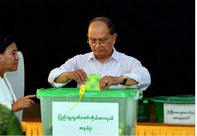 म्‍यांमार में ऐतिहासिक चुनाव: 80 फीसदी मतदान, रिजल्‍ट आज