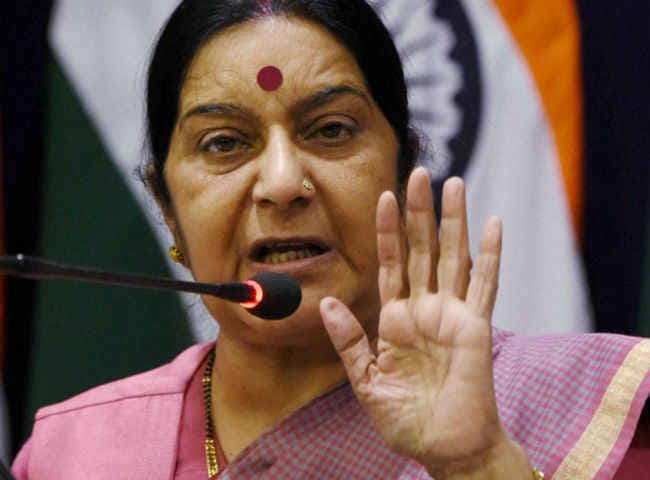 सुषमा ने की रमजान से मुलाकात, हर मदद का आश्‍वासन