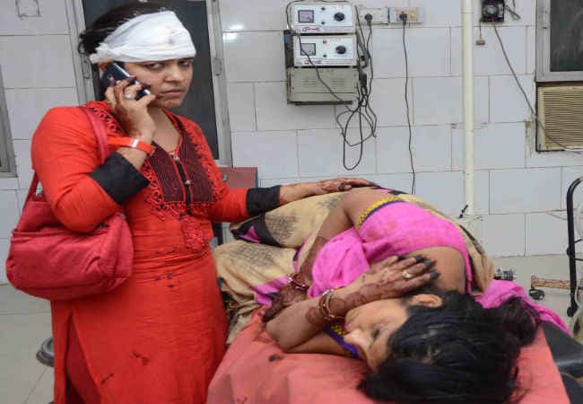 बिहार : पुलिस जीप व अल्टो में टक्कर, नौ जख्मी