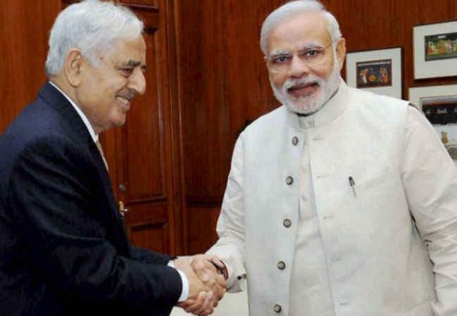 पहले दिन से मोदी का कश्मीर पर पूरा ध्यान : सईद