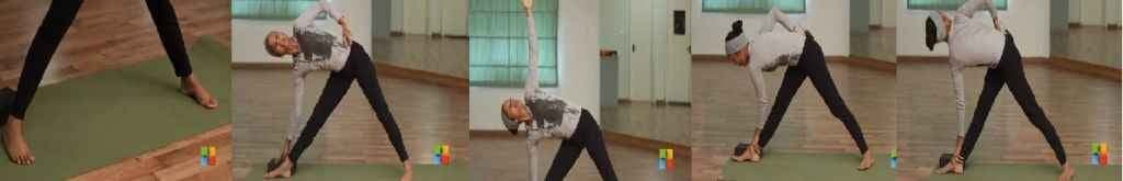 स्लिम थाईज़ और वेस्ट के लिए ‘त्रिकोणासन’